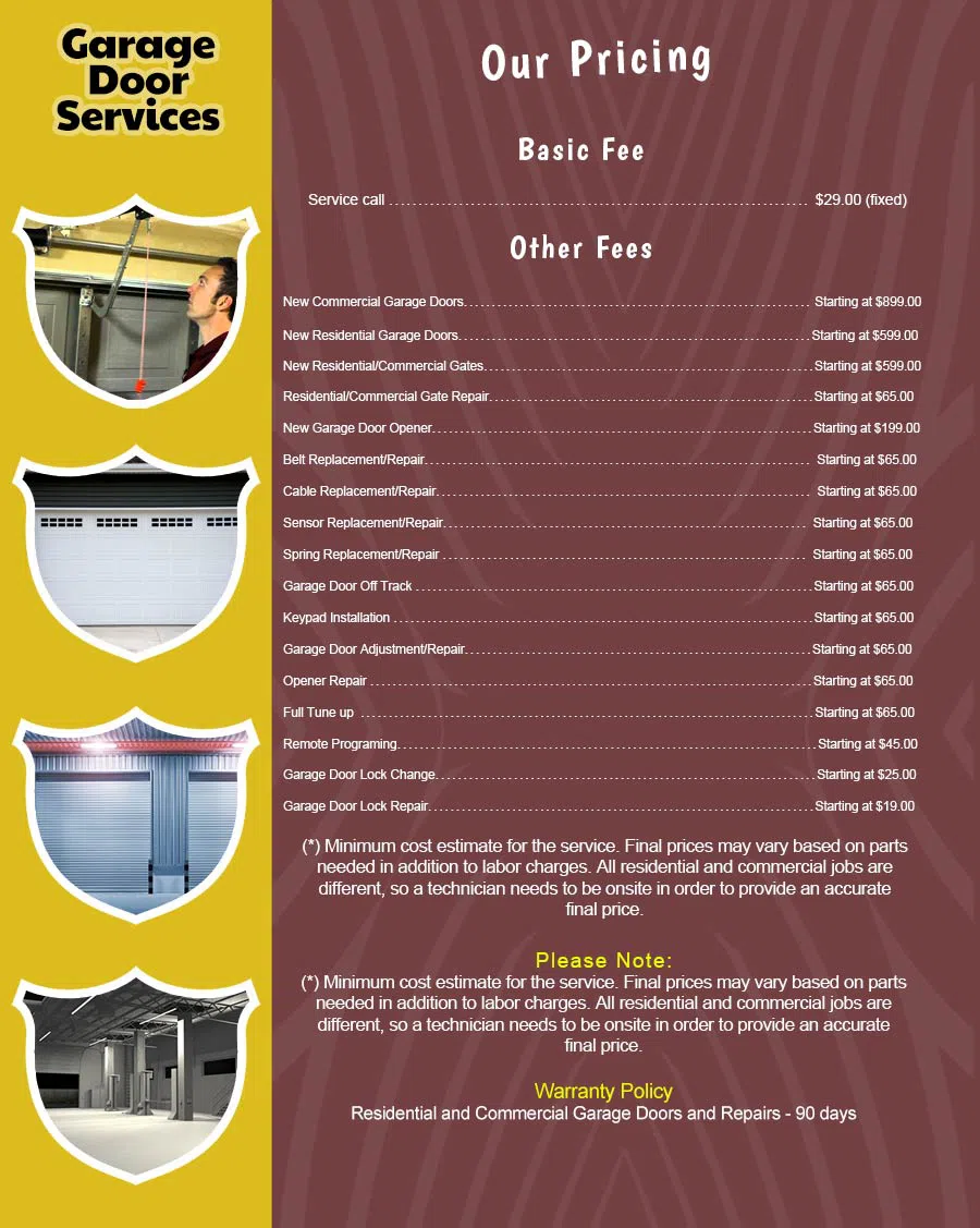 Garage Door Solution Repair Service Moorpark, CA 805-457-2200