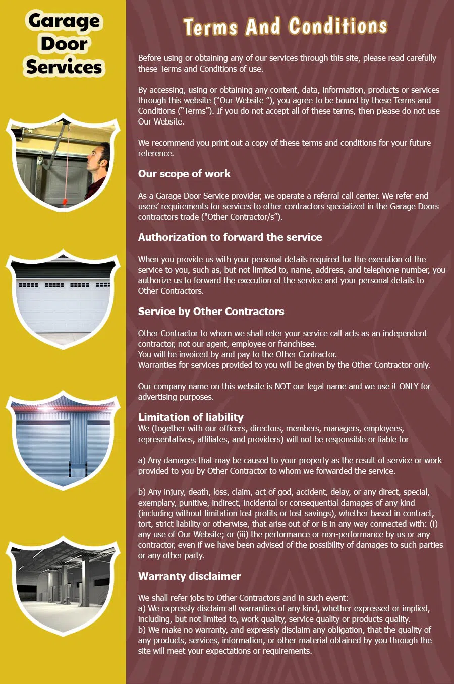 Garage Door Solution Repair Service Moorpark, CA 805-457-2200